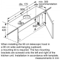 MÁY HÚT MÙI ÂM TỦ BOSCH DFS097A51B SERIE 4 NGANG 90CM