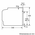 Lò hấp kèm nướng Bosch HQA574ES3 Series 4 - 71L