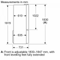 TỦ LẠNH 4 CÁNH BOSCH KFD96APEA SERIE 6 574 LÍT
