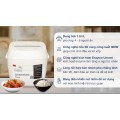 Nồi cơm điện tử Toshiba 1.8 lít RC-18DR5UVN(W)