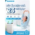 Máy hút ẩm và lọc không khí Daikin JPF12AV2 (hút ẩm 50m2)