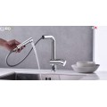 Vòi rửa bát Hafele HT21-CH1P254 cổ rút, mạ chrome