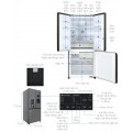 Tủ lạnh Panasonic Inverter 495 lít Multi Door PRIME+ Edition NR-CW530XMMV