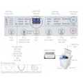 Máy giặt Whirlpool 9.5 kg VWVC9502FW
