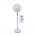 Quạt cây 7 cánh DC Hitachi LF-D6RCWM trắng có điều khiển