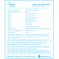 Máy lọc nước Midea MRO 1644-8 VK1, 8 lõi