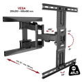 Giá Treo Tivi NB-P6 45-80 Inch – Xoay Góc Đa Năng