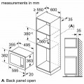 Lò Vi Sóng Bosch FEL053MS1M Màu Đen 25 Lít