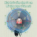Quạt treo tường Kungfu KF-QT100C 80W, sải cánh 46cm