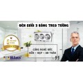 Đèn sưởi 3 bóng Hans H3B 825W 2–6 m²
