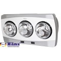 Đèn sưởi 3 bóng Hans H3B 825W 2–6 m²