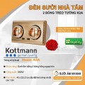 Đèn sưởi 2 bóng Kottmann K2A 550W