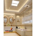Đèn sưởi 4 bóng Heizen HE9 có điều khiển, LED, quạt thông gió