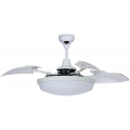 Quạt trần KAIYOKUKAN TOYA-214-W 4 cánh LED 36W