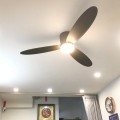 Quạt trần đèn KaiyoKukan Saita-102-ORB 3 cánh DC 36W, LED