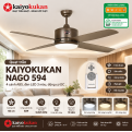 Quạt trần KAIYOKUKAN NAGO-594 4 cánh LED DC