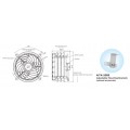 Quạt đẩy gió công nghiệp KOSMO-20 MR.VU 450W