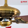 Quạt trần 5 cánh gỗ Milan FY503-KĐ động cơ DC 60W