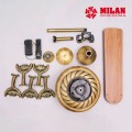 Quạt trần 5 cánh gỗ Milan FY503-KĐ động cơ DC 60W