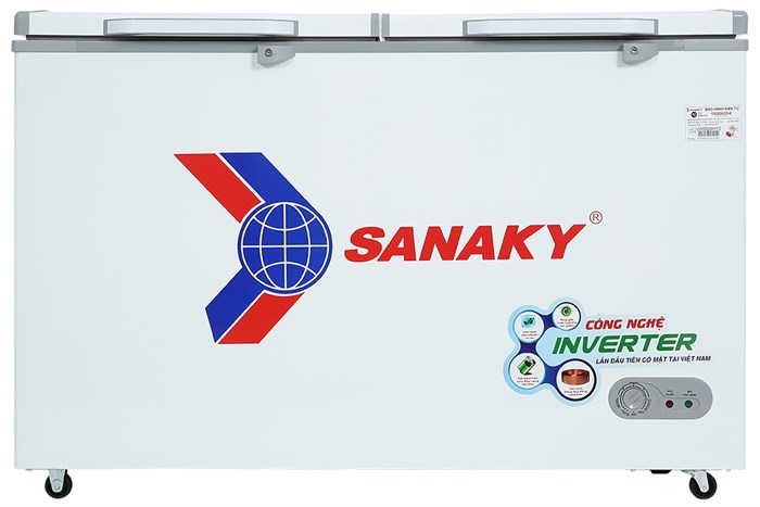 Tủ đông Sanaky VH-5699HY3, Inverter 410 lít, 1 ngăn đông