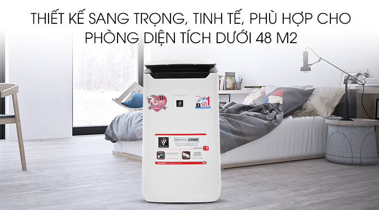 Máy lọc không khí Sharp FP-J60E-W