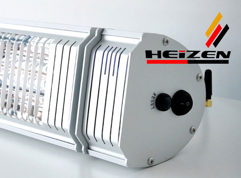 Đèn sưởi nhà tắm Heizen Appino 20 không chói mắt có điều khiển