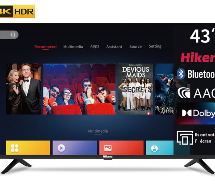 Android Tivi Hikers 43 inch Full HD HK43A500FA 1G Ram 8G Rom