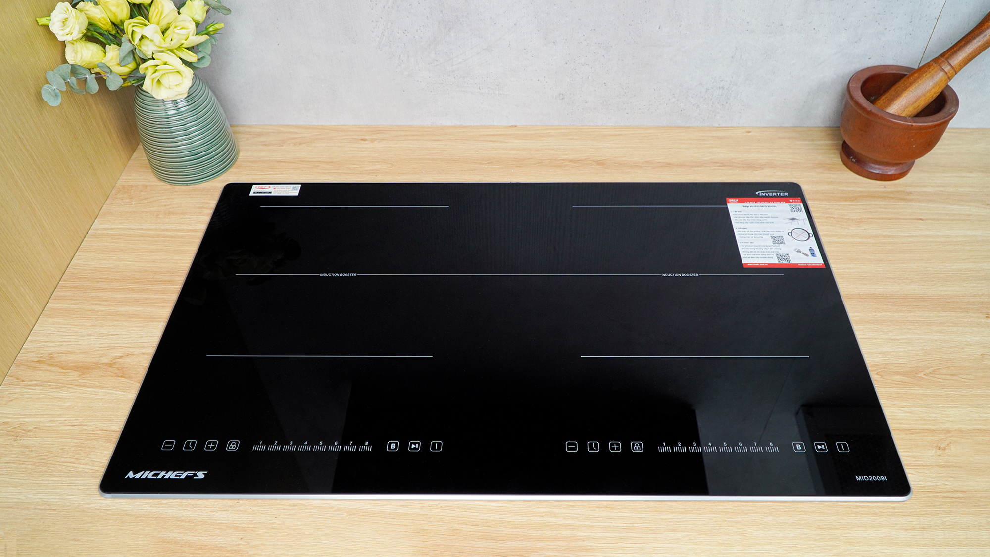 Bếp từ Chef's đôi MID2009I 4400W