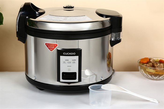 Nồi cơm công nghiệp nắp gài Cuckoo 6.3 lít CR-3521/BKSTVNCV