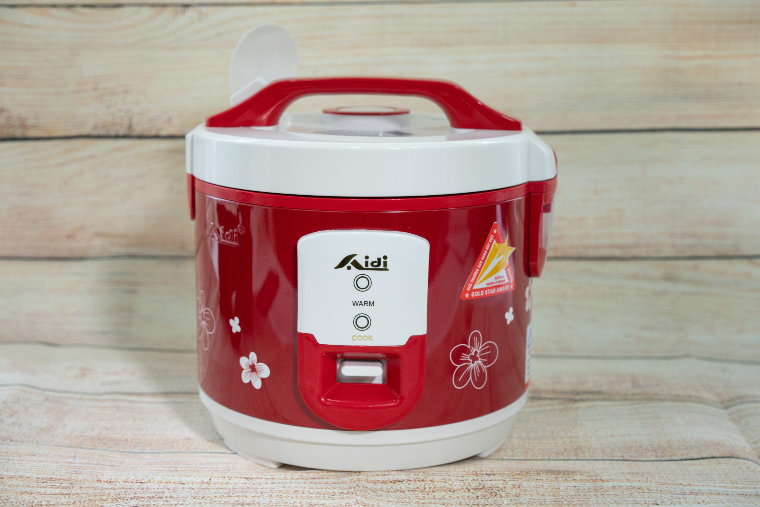 Nồi cơm điện nắp gài AiDi AD12S1 1.2 lít