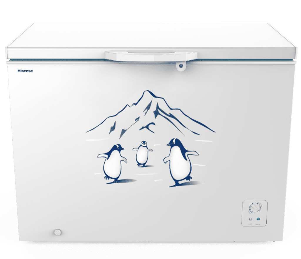 Tủ đông Hisense Inverter 300 lít FC380D4EWC1