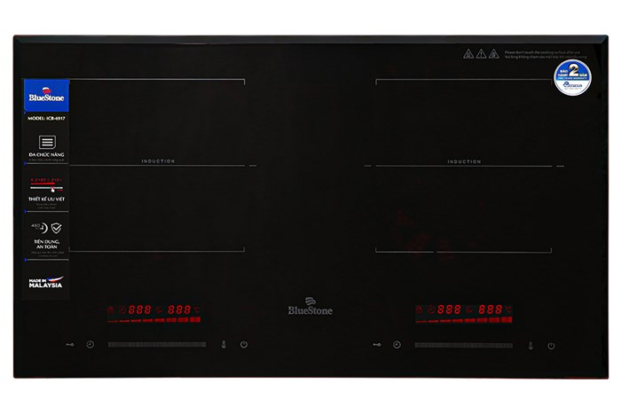 Bếp từ đôi âm BlueStone ICB-6917 3400W