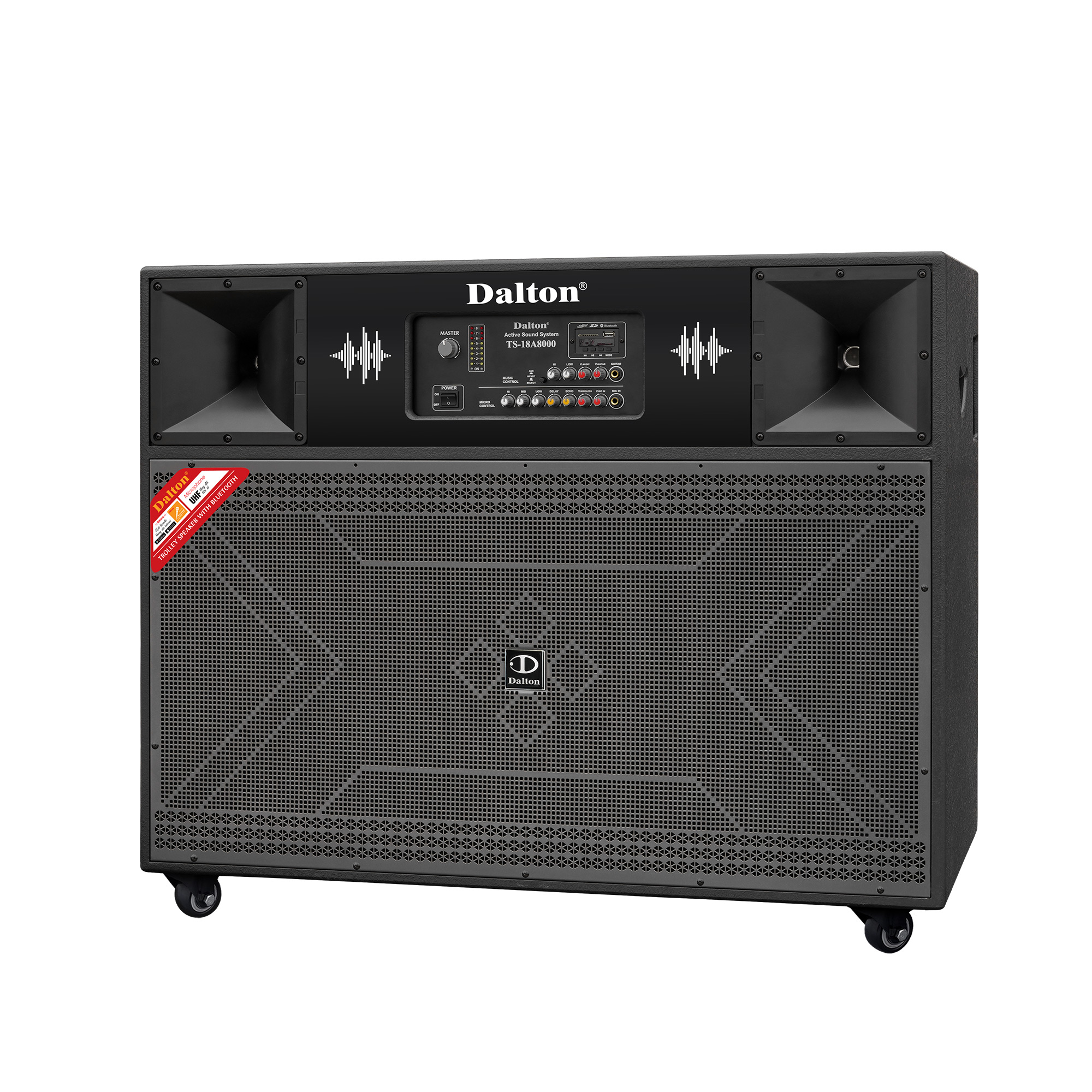 Loa điện Dalton TS-18A8000 3000W Bass 50cm 2x18''