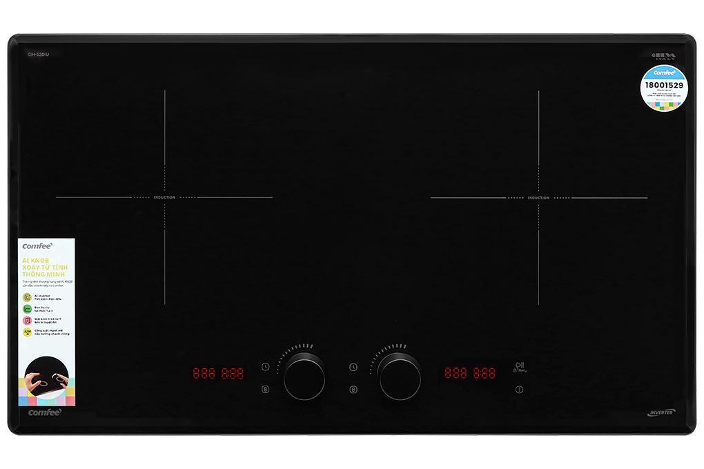 Bếp từ đôi âm Comfee CIH-52DIU 5200W