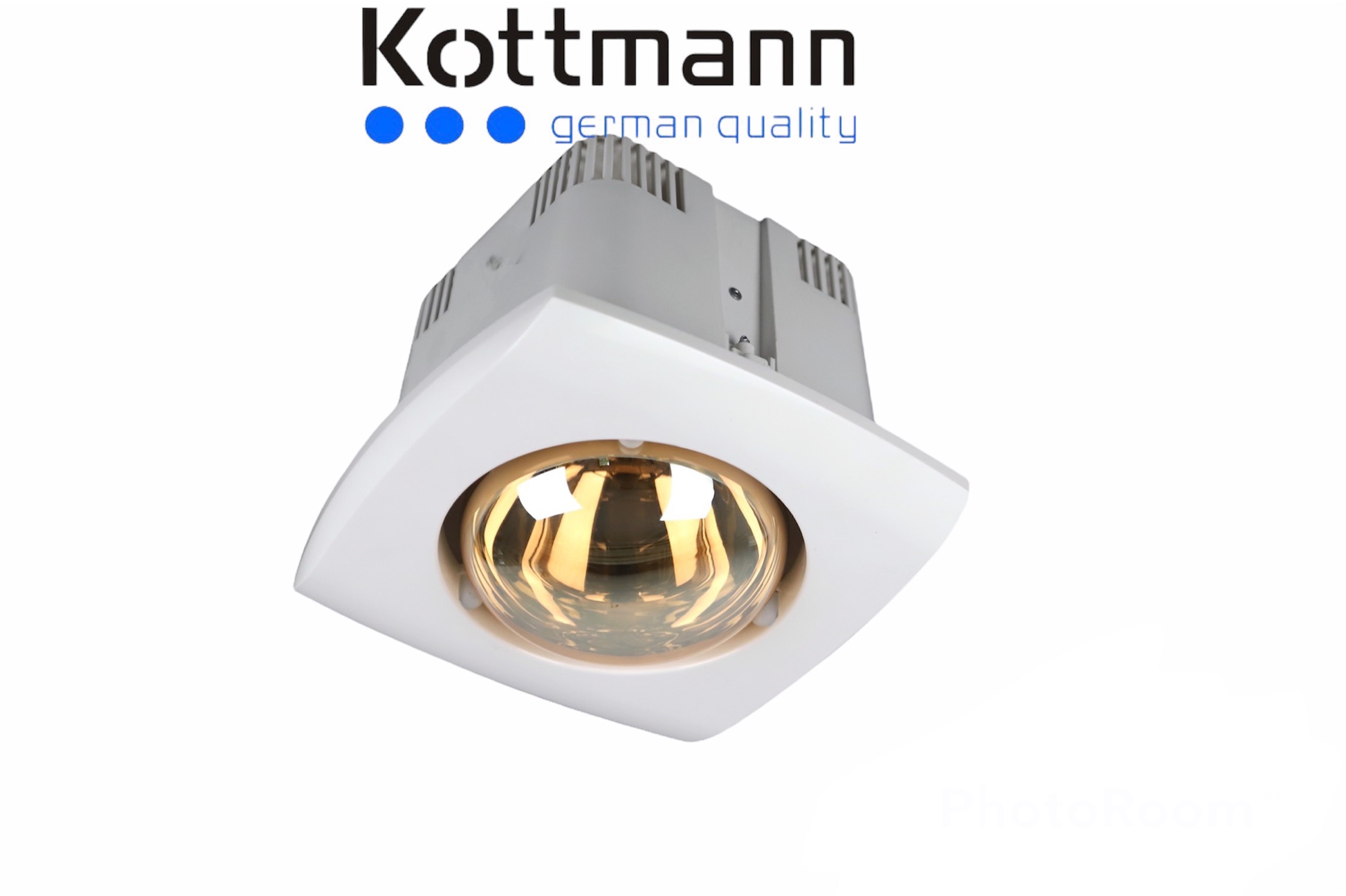 Đèn sưởi 1 bóng Kottmann K1A 275W 20x20cm