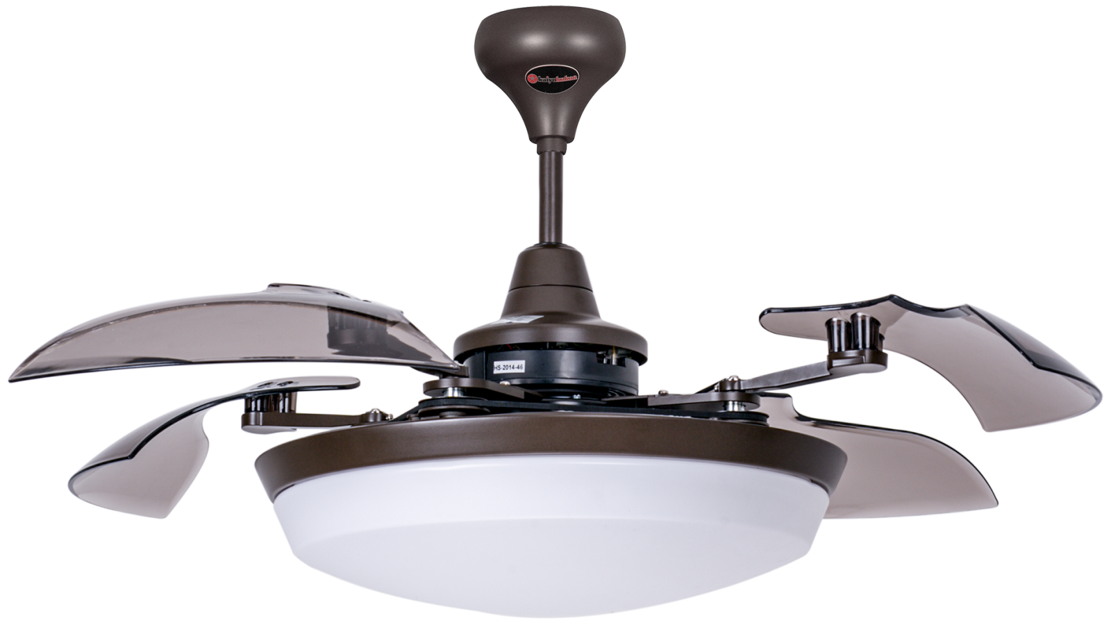Quạt trần KAIYOKUKAN TOYA-214-ORB 4 cánh DC LED 36W