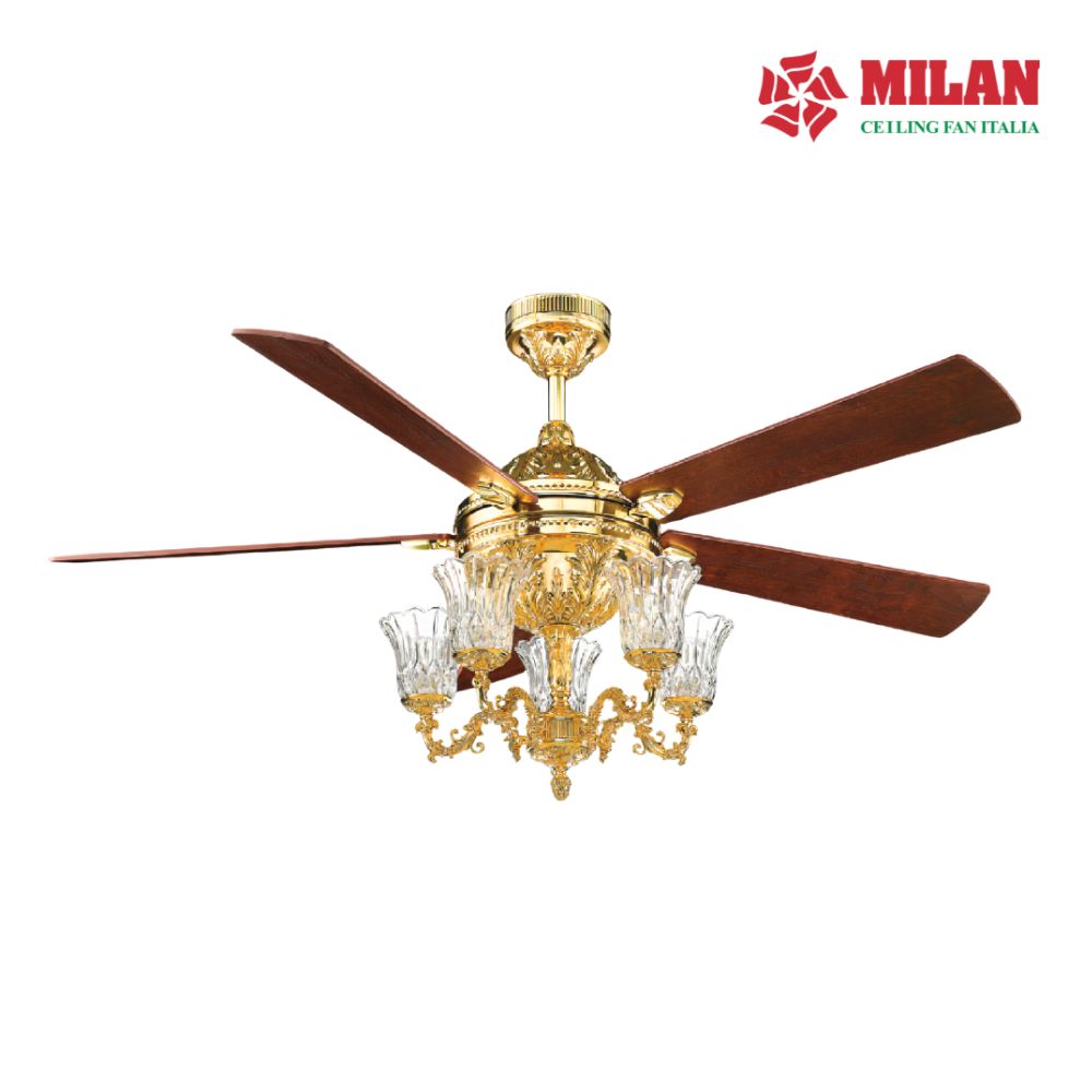 Quạt Trần Đèn 5 Cánh Milan FY968 DC 60W