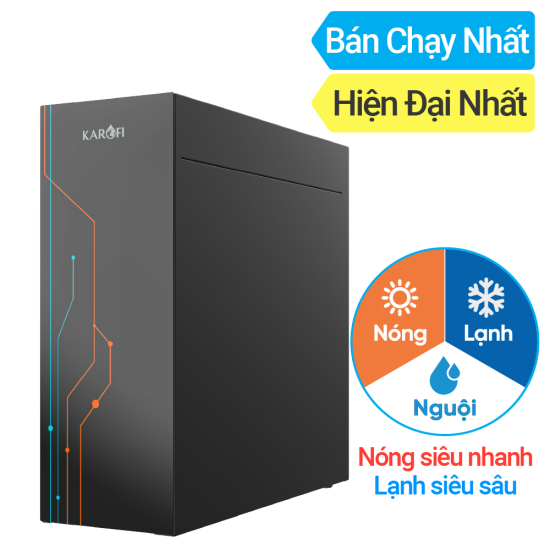 Máy Karofi KAO-T90 làm Nóng - Lạnh - Nguội Block