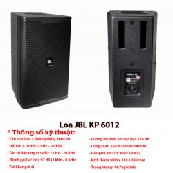 Loa JBL KP 6012