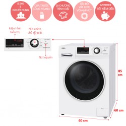 MÁY GIẶT AQUA 8.5 KG AQD-A852ZT (W2)