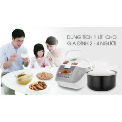 Nồi cơm điện tử Sharp 1.0 lít KS-COM10V