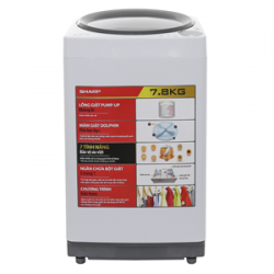 Máy giặt Sharp 7.8 kg ES-W78GV-H