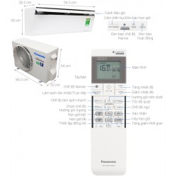 Máy lạnh Panasonic Inverter 1 HP CU/CS-VU9UKH-8