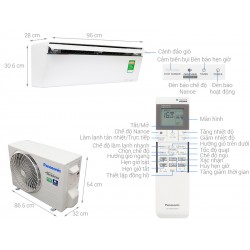 Máy lạnh Panasonic Inverter 1.5 HP CU/CS-VU12UKH-8 năm 2019 