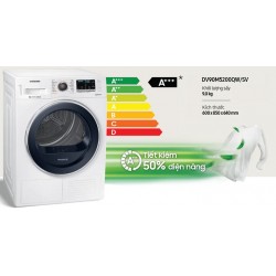 MÁY SẤY SAMSUNG 9 KG DV90M5200QW/SV 