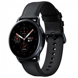 Đồng hồ thông minh Samsung Galaxy Watch Active 2 44mm viền thép dây da