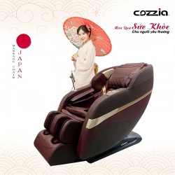 Ghế Massage COZZIA CZ-718 - Công Nghệ Nhật Bản, Massage 3D, Nhiệt Hồng Ngoại