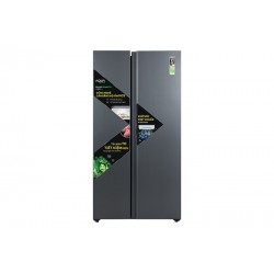 Tủ lạnh Aqua Inverter 646 lít Side By Side AQR-S682XA(SLB)