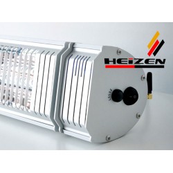 Đèn sưởi nhà tắm Heizen Appino 20 không chói mắt có điều khiển