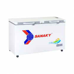 Tủ đông Sanaky VH-5699HYK, 410 lít, 1 ngăn đông, Nắp kính cường lực